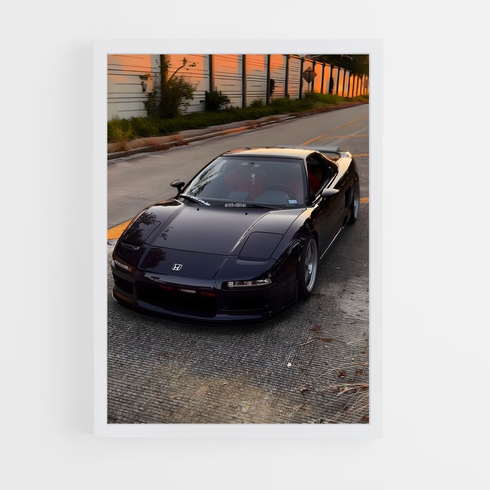 Poster Nsx D'une – affiche Honda (vue 3)